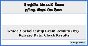 2023--Grade-5-Scholarship-Exam-Results