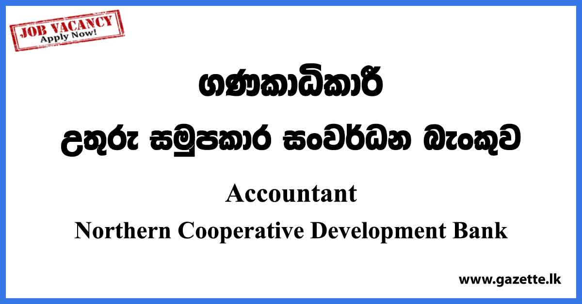 Accountant - Northern Cooperative Development Bank Vacancies 2023