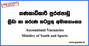 Accountant Vacancies