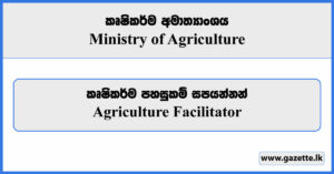 Agriculture Facilitator - Ministry of Agriculture Vacancies 2023
