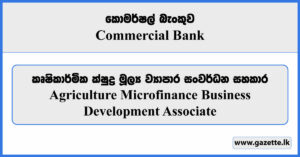 Agriculture Microfinance Business Development Associate - Commercial Bank Vacancies 2024
