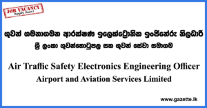 Air Traffic Safety Electronics Engineering Officer Vacancies