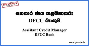 Assistant-Credit-Manager-DFCC-www.gazette.lk