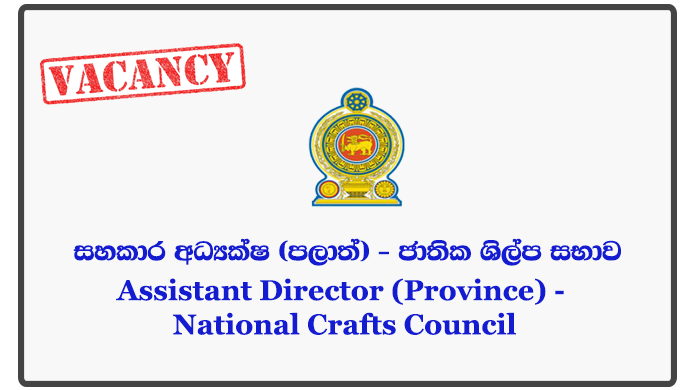 Assistant Director (Province) - National Crafts Council