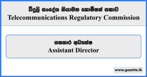 Assistant Director - Telecommunications Regulatory Commission Vacancies 2024