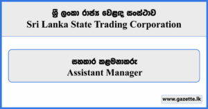 Assistant Manager - State Trading Corporation Vacancies 2024