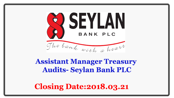 Assistant Manager Treasury Audits- Seylan Bank PLC