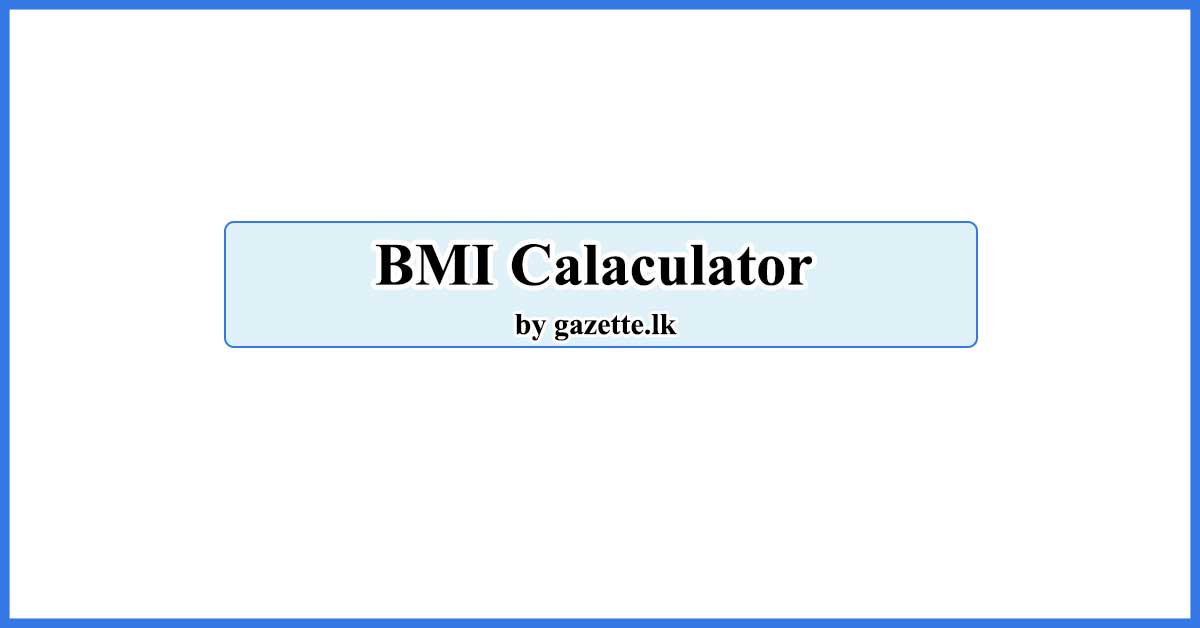 BMI Calculator