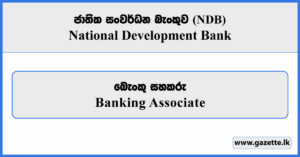 Banking Associate - National Development Bank Vacancies 2026
