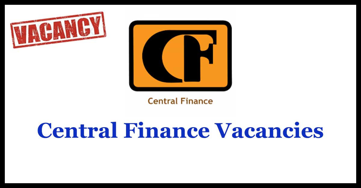 Central Finance Vacancies