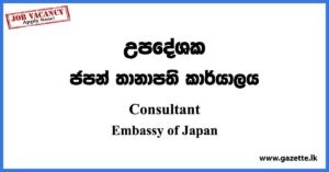 Consultant - Embassy of Japan