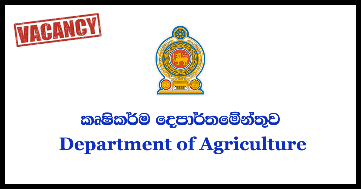 Permanat labour - Department of Agriculture