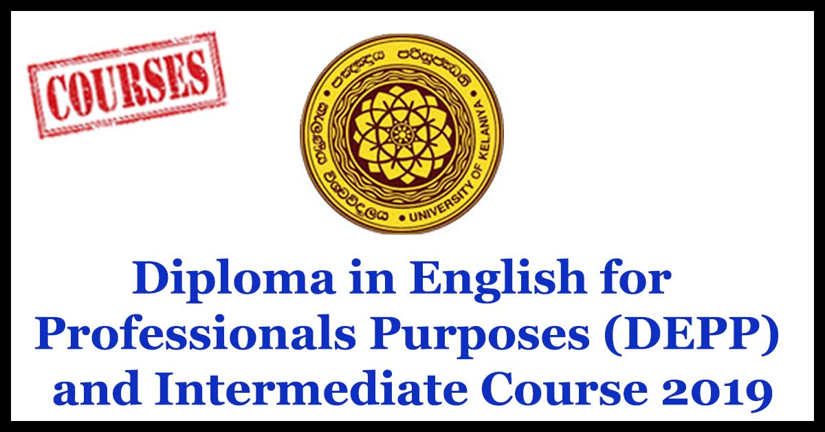 Diploma in English for Professionals Purposes (DEPP) and Intermediate Course 2019