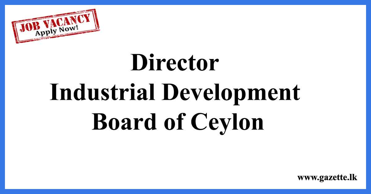 Director-Industrial-Development-Board-of-Ceylon