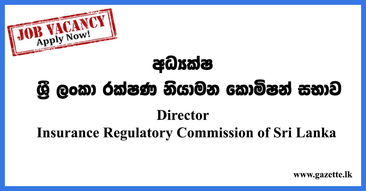 Director---Insurance-Regulatory-Commission-of-Sri-Lanka