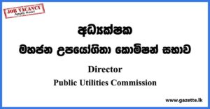 Director - Public Utilities Commission