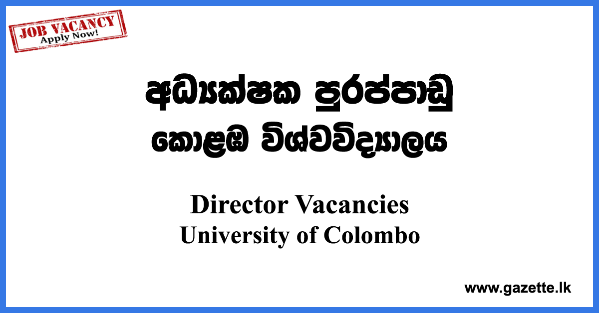 University Director Vacancies