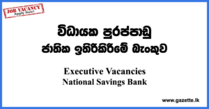 Executive-NSB-www.gazette.lk