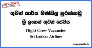 Flight Crew - Sri Lankan Airlines Vacancies 2023