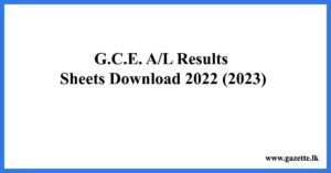 GCE-AL-Results