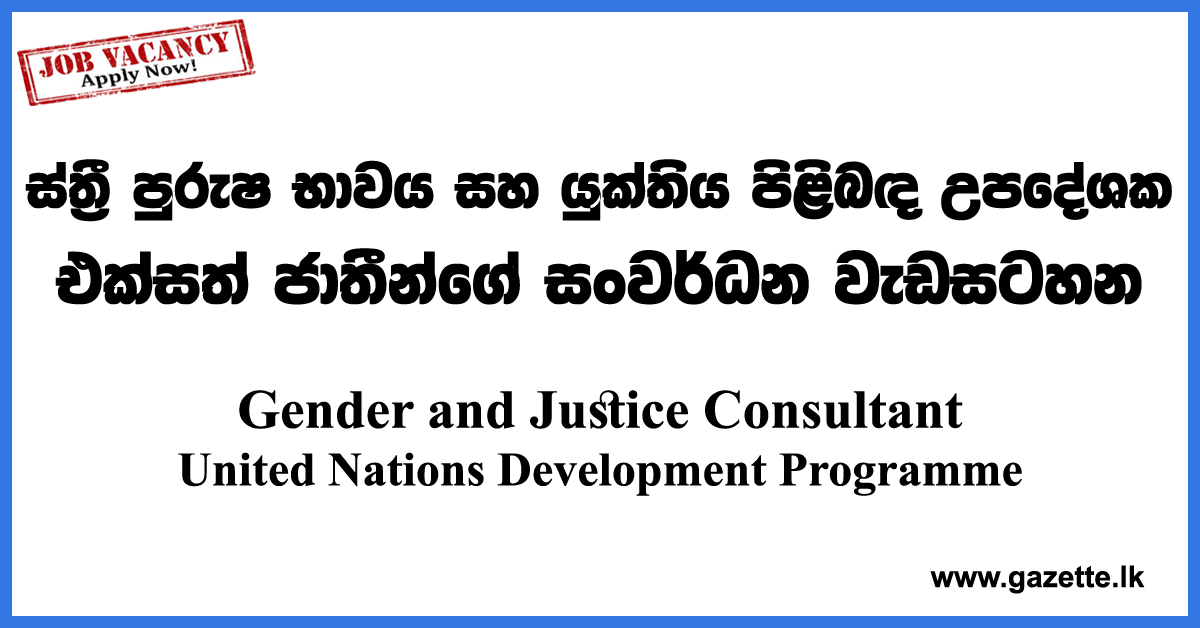 Gender-and-Justice-Consultant-UNDP-www.gazette.lk