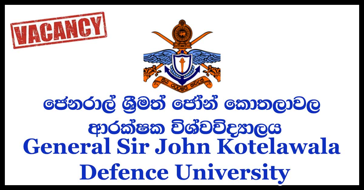 General Sir John Kotelawala Defence University