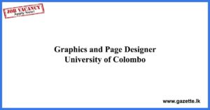 Graphics and Page Designer - University of Colombo