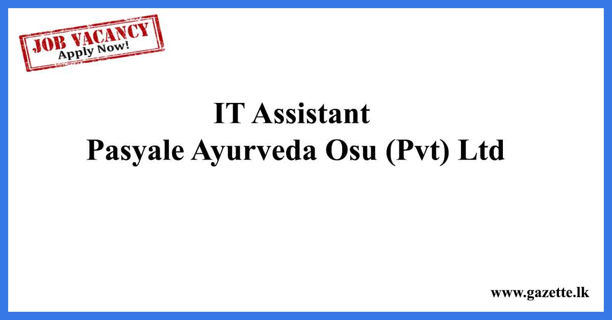 IT-Assistant-Vacancies