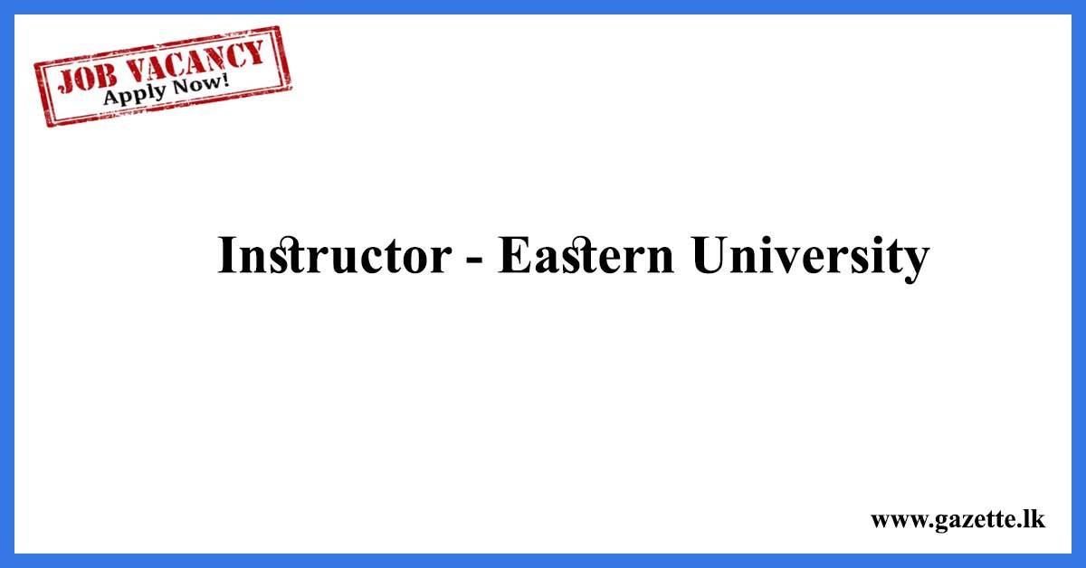 Instructor---Eastern-University