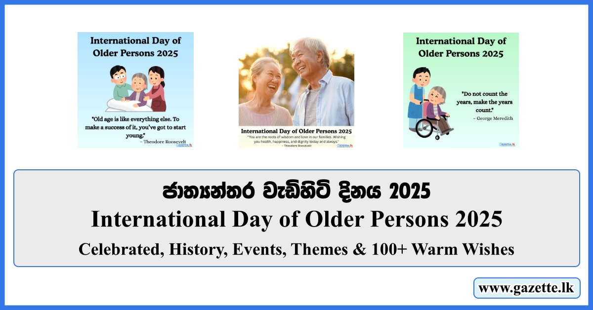 International Day of Older Persons 2025