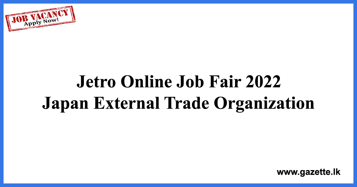 Jetro Online Job Fair 2022
