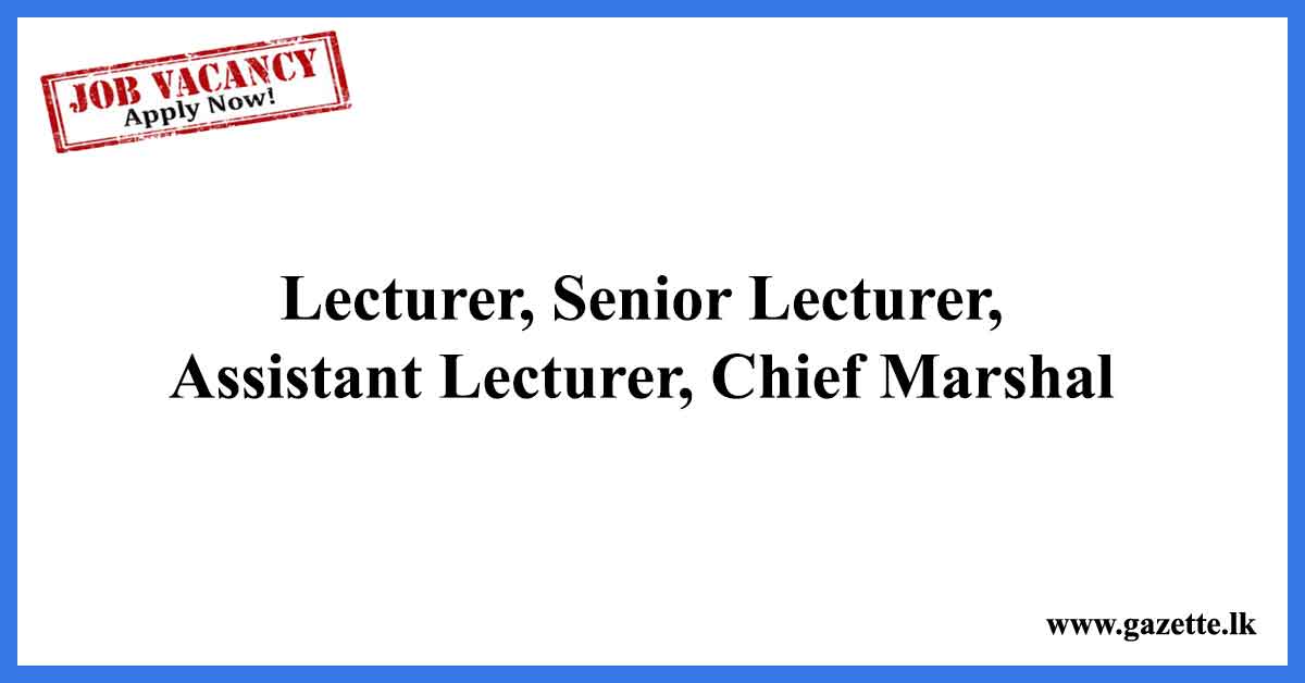 Lecturer,-Senior-Lecturer,-Assistant-Lecturer,-Chief-Marshal