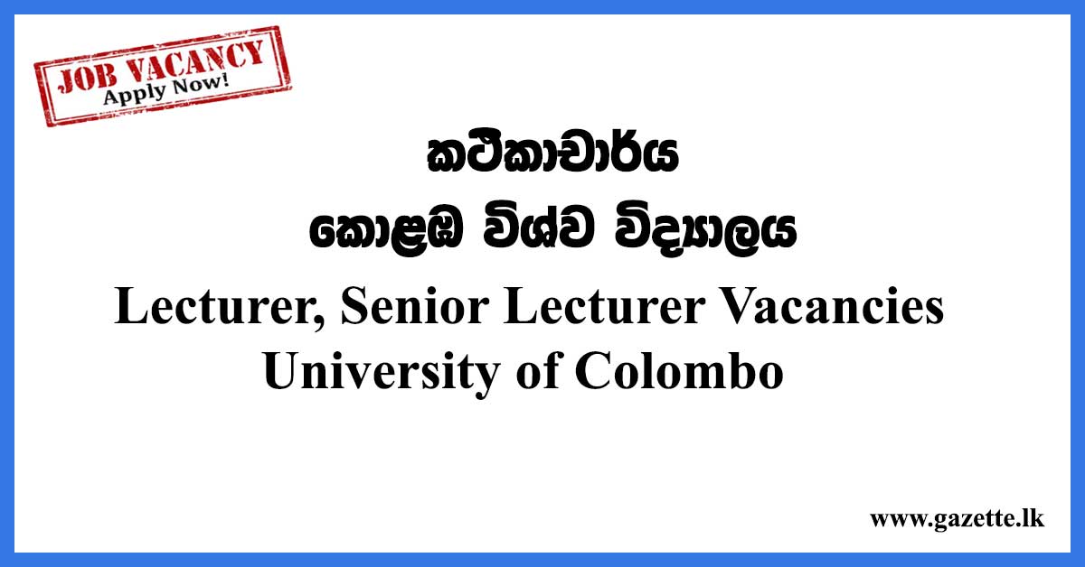 Lecturer,-Senior-Lecturer-Vacancies