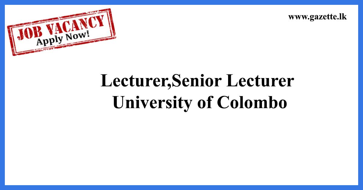 Lecturer,Senior-Lecturer---University-of-Colombo