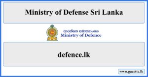 Ministry of Defense Sri Lanka - defence.lk