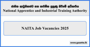 NAITA Job Vacancies 2025