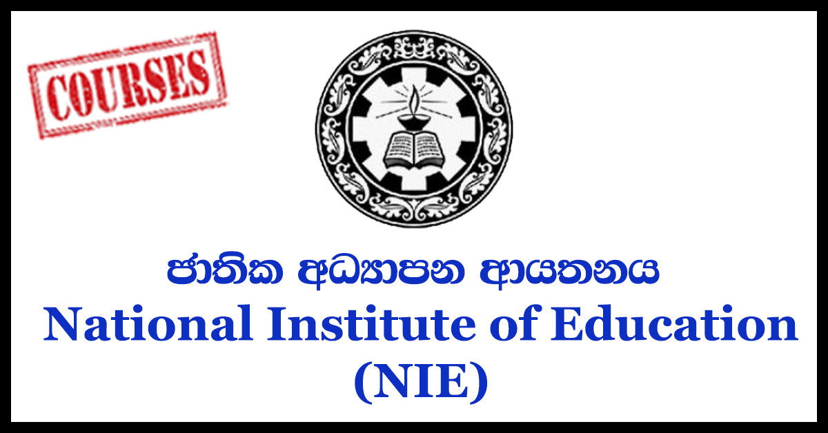 Master of Education Degree Programme 2019 / 2021 – National Institute of Education(NIE)