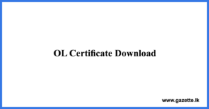 OL Certificate Download