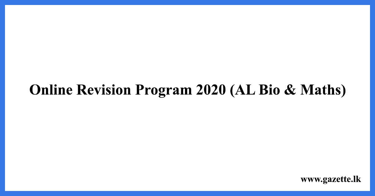 Online-Revision-Program-2020-(AL-Bio-&-Maths)