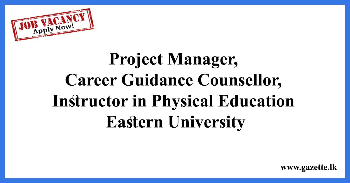 Project-Manager-Eastern-University
