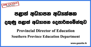 Provincial Director of Education