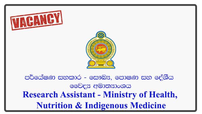 research assistant nutrition