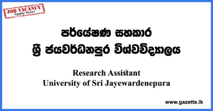 Research-Assistant-USJ-