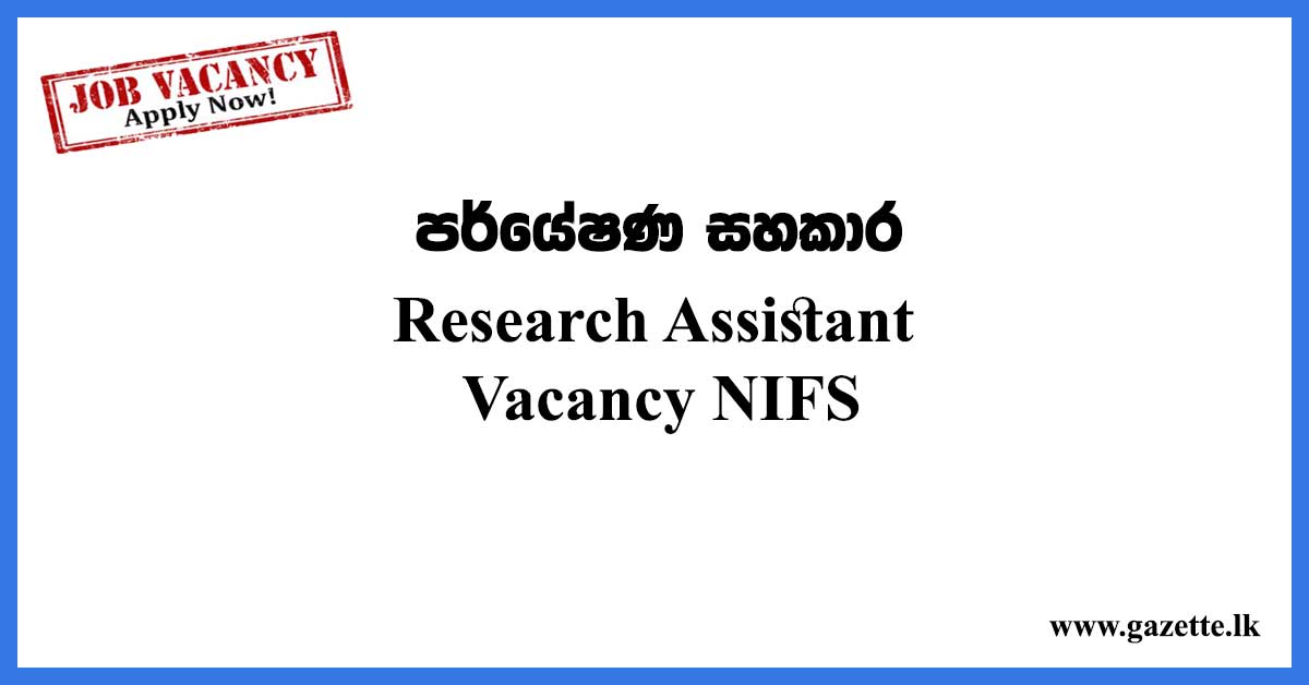 Research-Assistant-Vacancy-NIFS