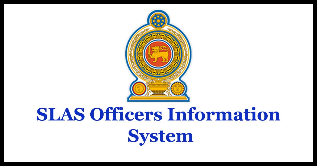 SLAS Officers Information System