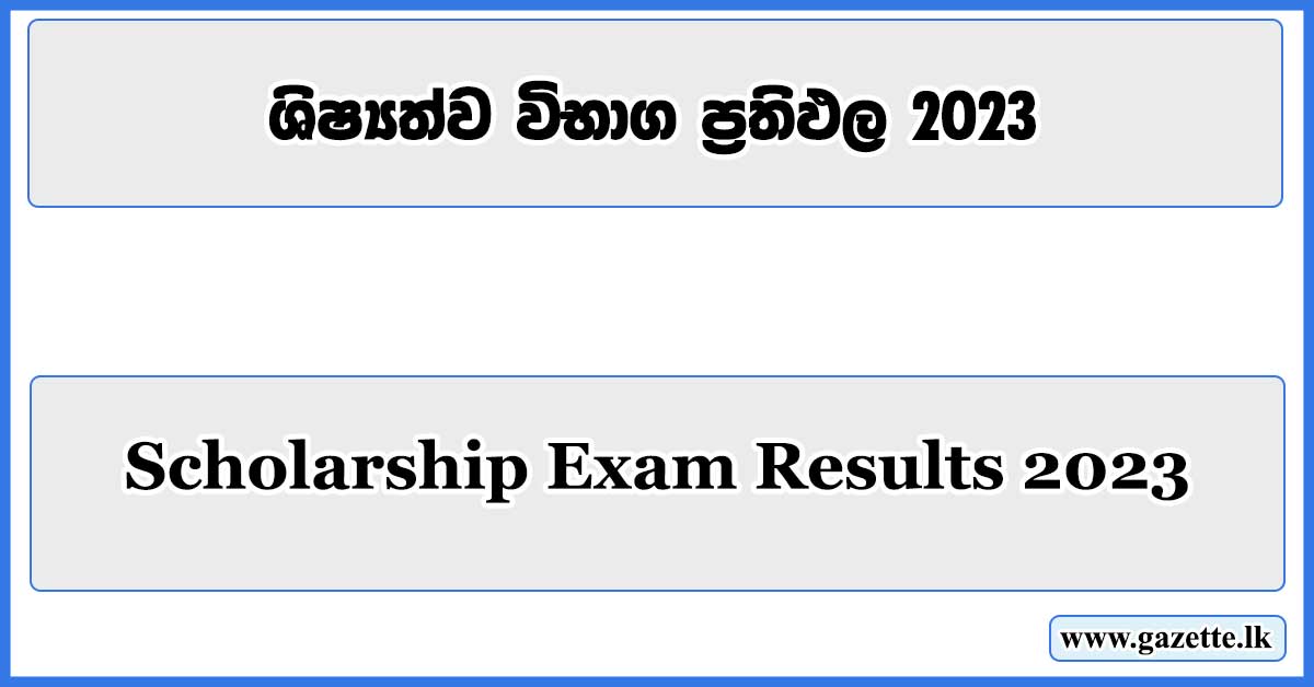 Scholarship-Exam-Results-2023