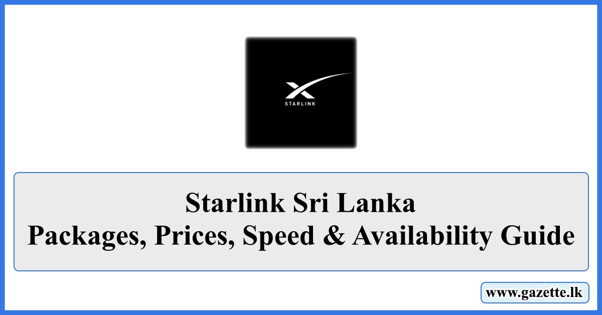 Starlink Sri Lanka