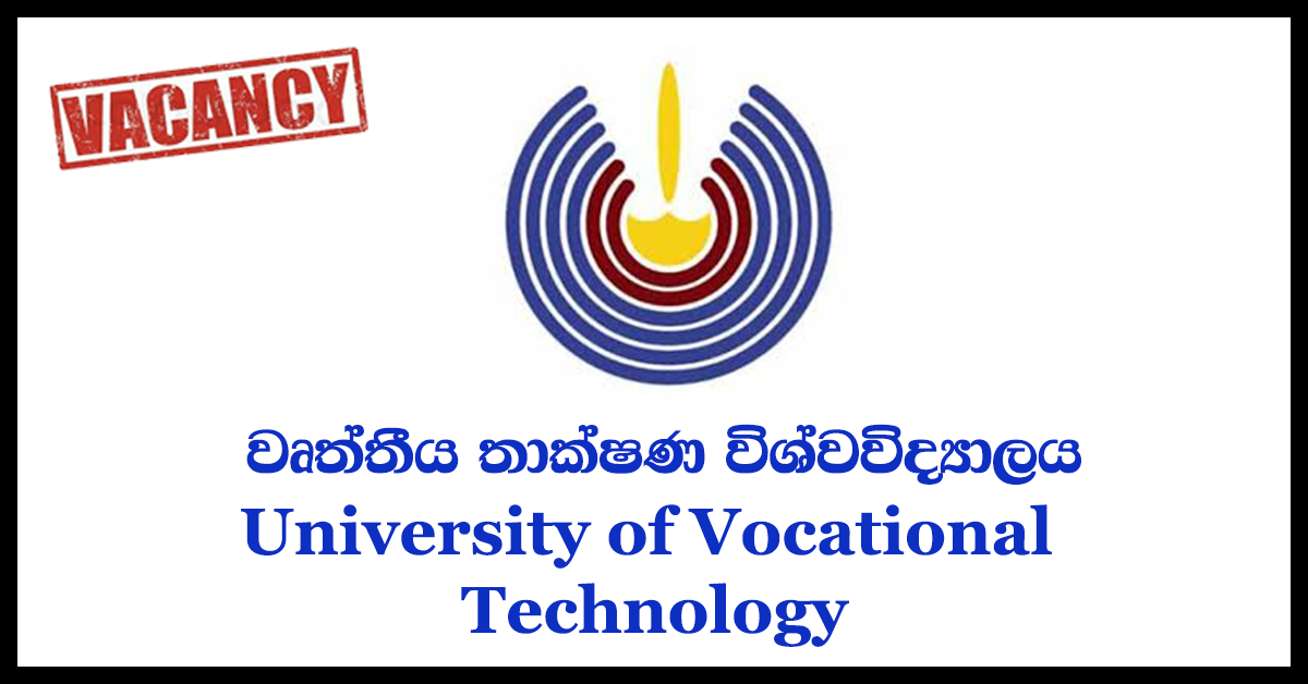 Lecturer , Demonstrator - University College of Ratmalana - University of Vocational Technology