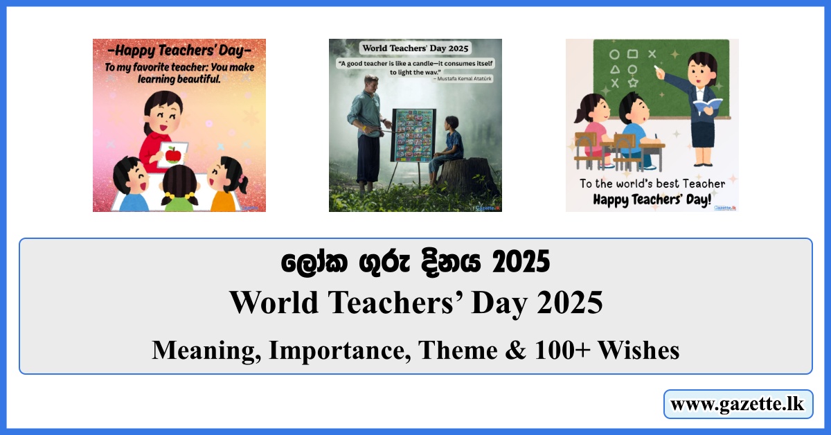 World Teachers’ Day 2025