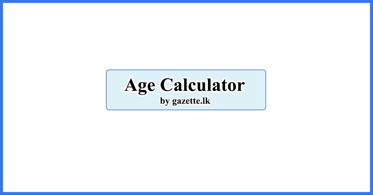 age calculator, birthday calculator